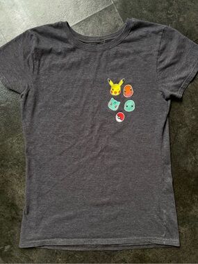 Pokemon Dark Grey Tee